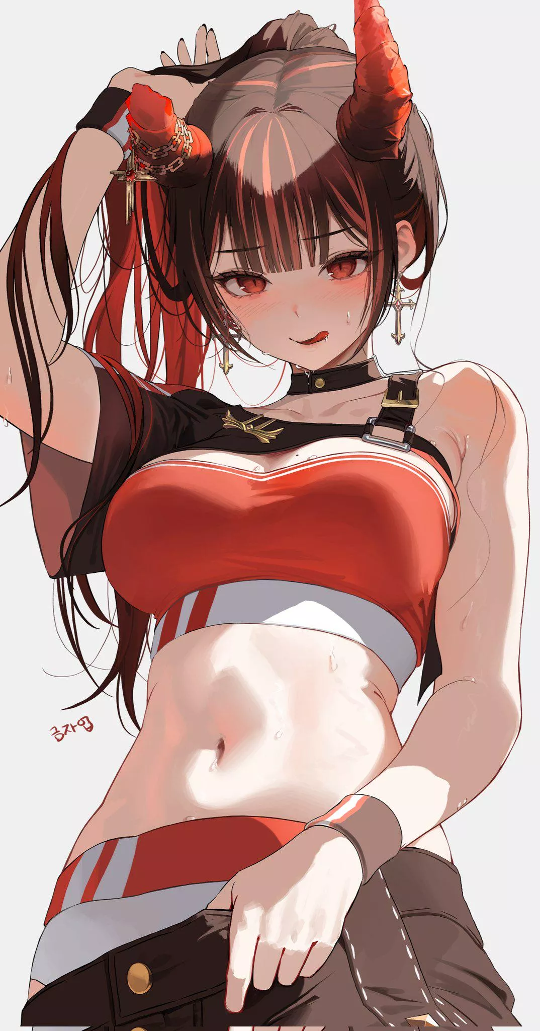 Crimson Demon posted by CheetahSperm18