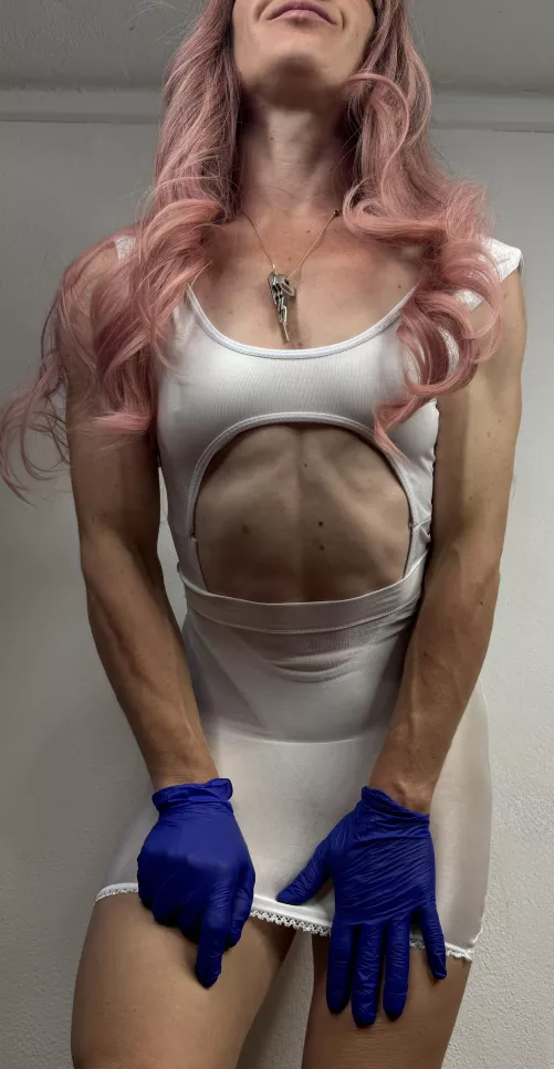 Do you like blue gloves? by powerfulzoyaxxx