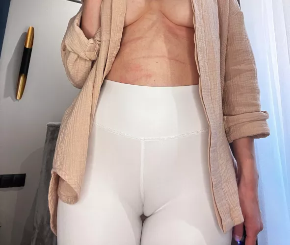 do you like the way my pussy does the camel toe by CeriseRomantic