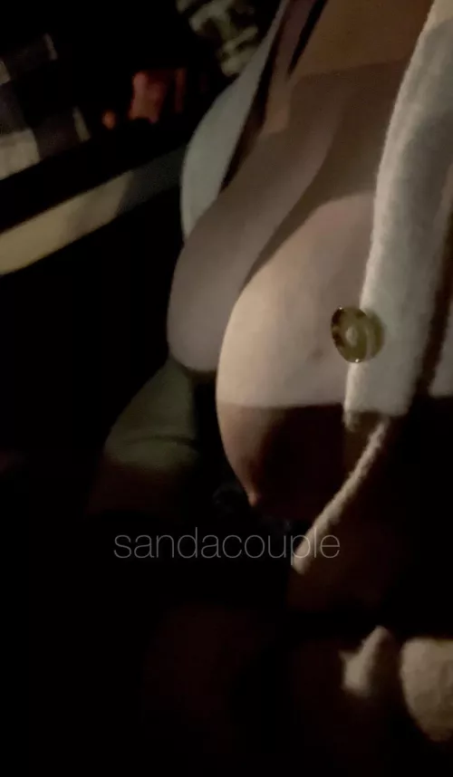 Flashing a stranger while asking for directions (hubby filming)  by SandAcouple