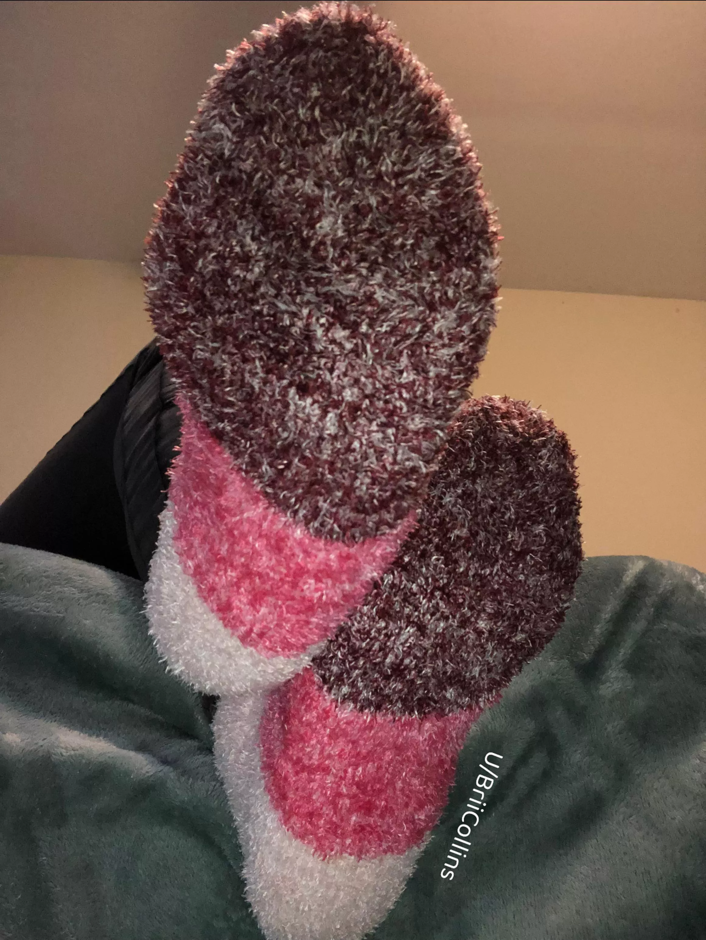 For everyone that enjoys fuzzy socks 😘💓 posted by BriiCollins