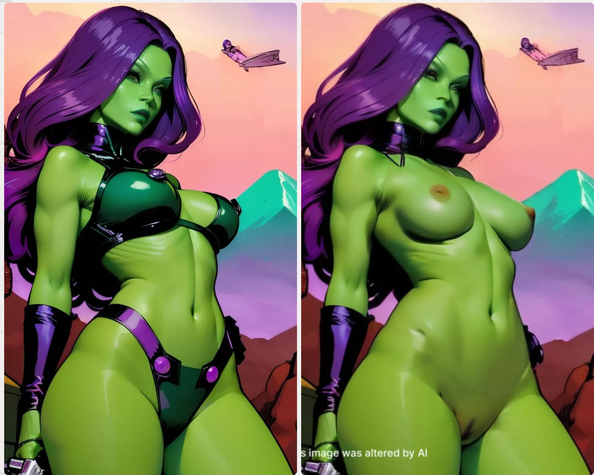 Gamora unclad posted by MachoProgression