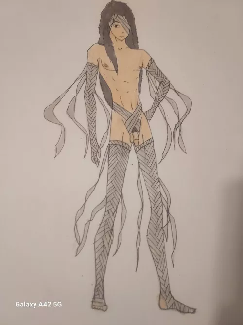 Got bored so I decided to make an entire world that has this guy as the MC, wtf should I name him? by Papillon_Ombre