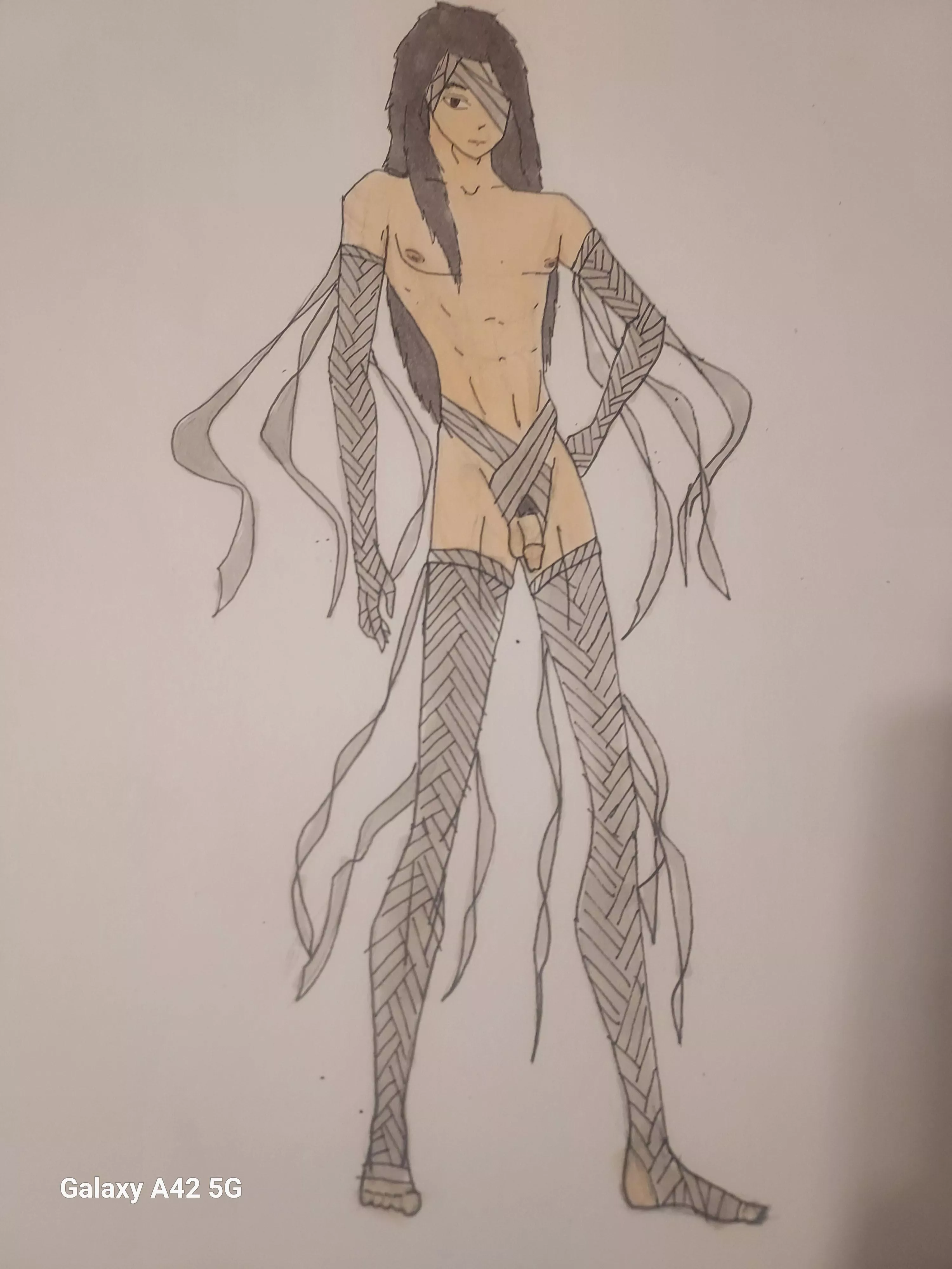 Got bored so I decided to make an entire world that has this guy as the MC, wtf should I name him? posted by Papillon_Ombre