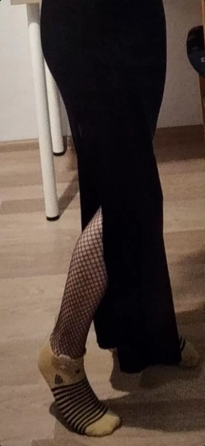 Goth girl socks :3 posted by SophiiTheCuTea