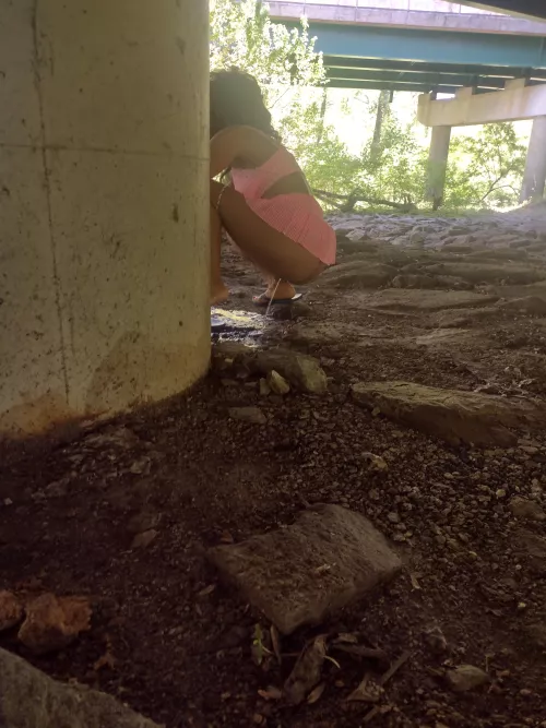 Had to pull over to go real quick in full view of other drivers behind me but oh well! by cindysub27