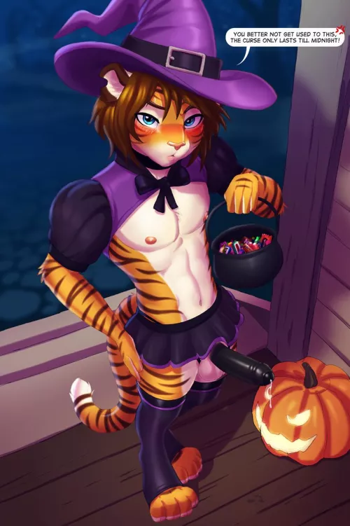 Halloween Femboy Curse (dream_and_nightmare) by DL2828