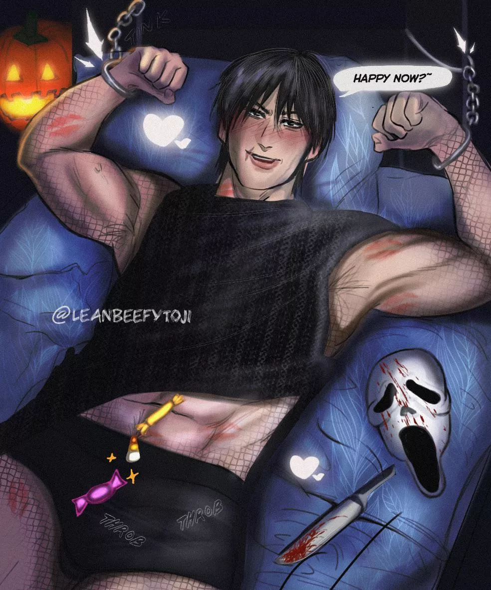 Halloween Playtime with Toji <3  posted by leanbeefytoji