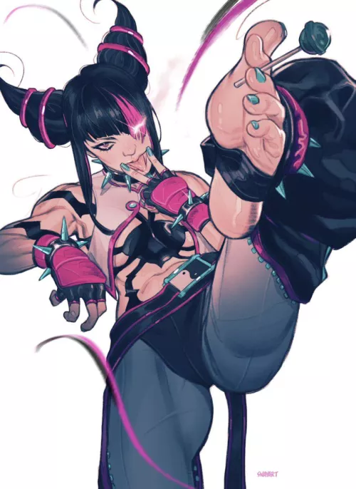 (Han Juri, Street Fighter) by I_SNIFF_02_FARTS