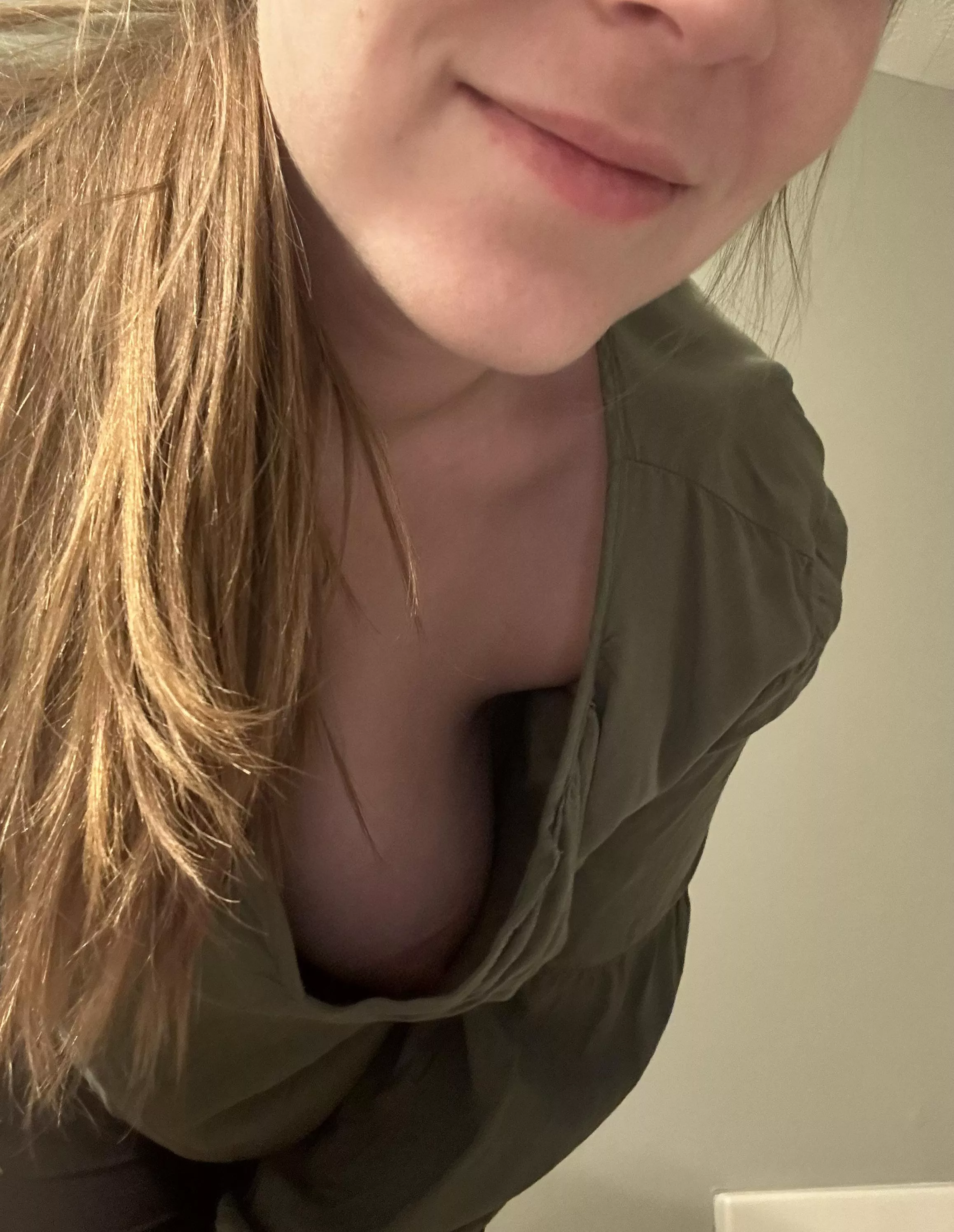 I went to the store and bent down for something on the bottom shelf. Now I know why the grocery clerk was staring 😅 posted by ManualMama