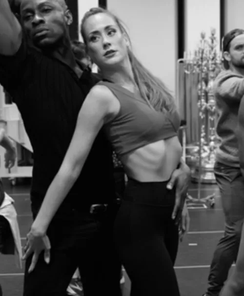 Kaleigh Cronin (rehearsing 