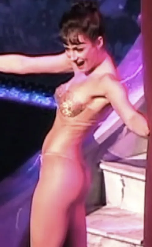 Laura Benanti onstage in 