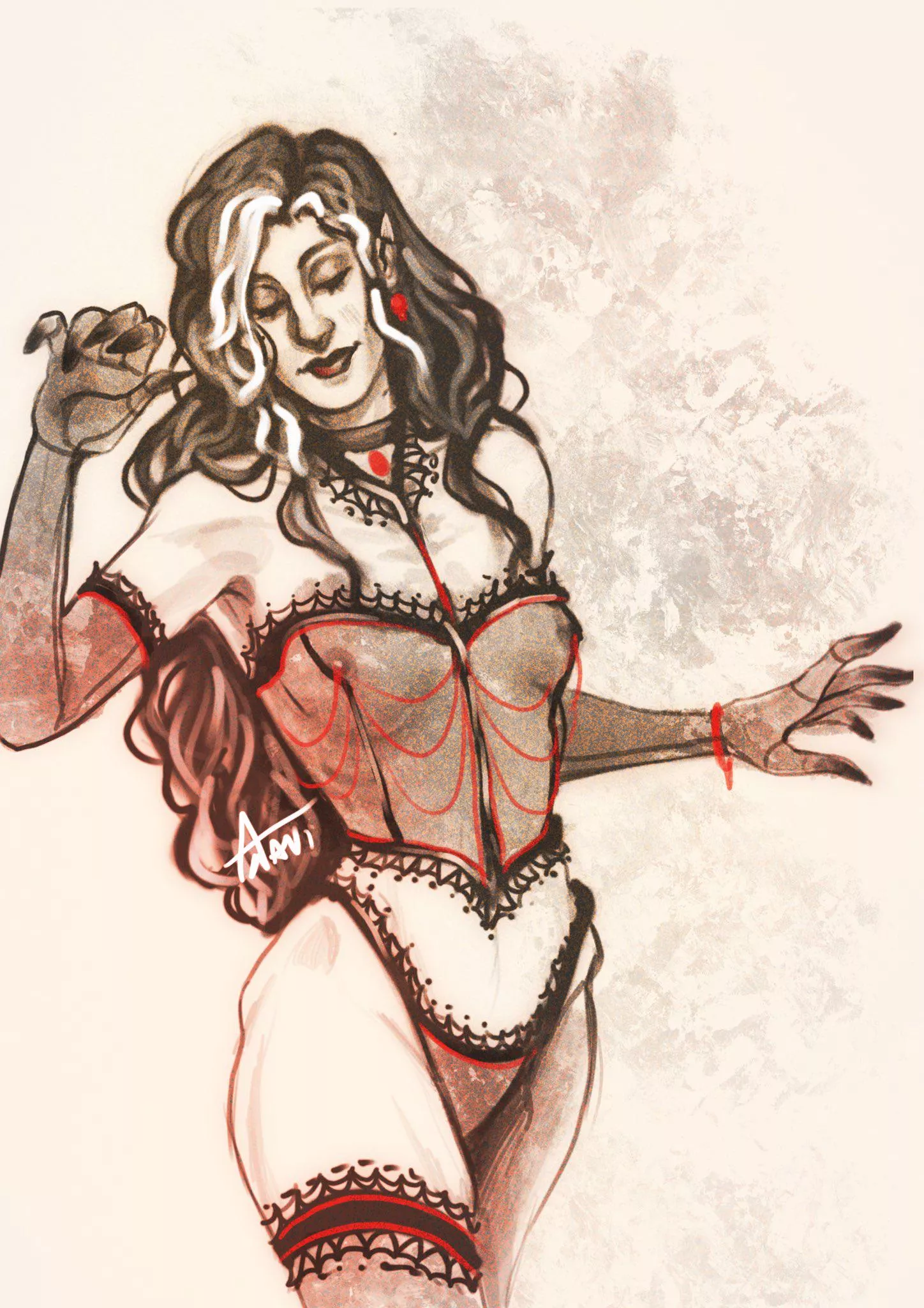 Lingerie [Laudna] (AnaviArts) posted by mdudkowski