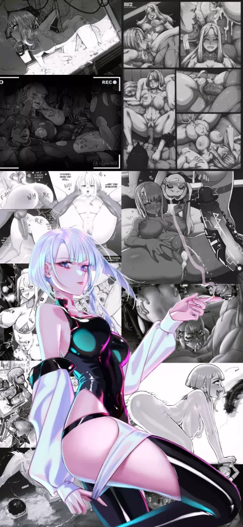 Lucy Hentai Wallpaper (Ringeko) by [deleted]