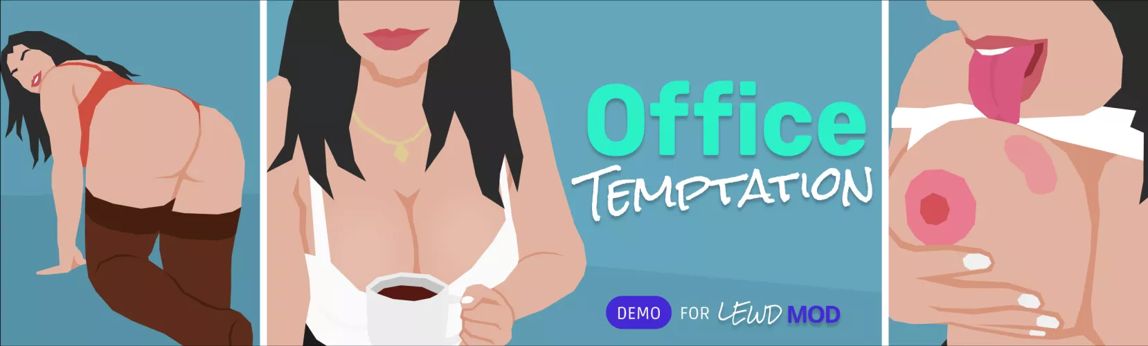 “Office Temptation” is a HTML5 game where Maddie shows you sexy pics  by hhrichards