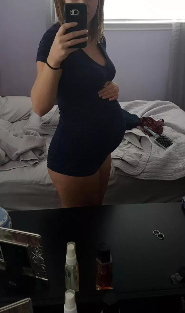 Pantsless pregnant  posted by Mrandmrssmith24