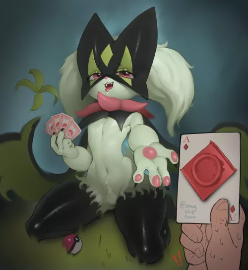 Pokepoker (smugbluefuan) by Mysterious-Time-3634