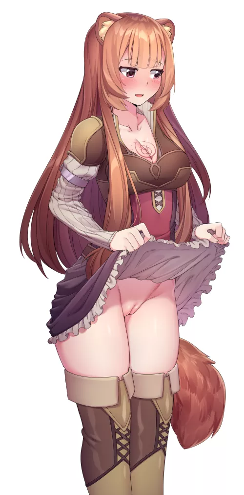 Raphtalia showing her pussy  by Pale_Representative8