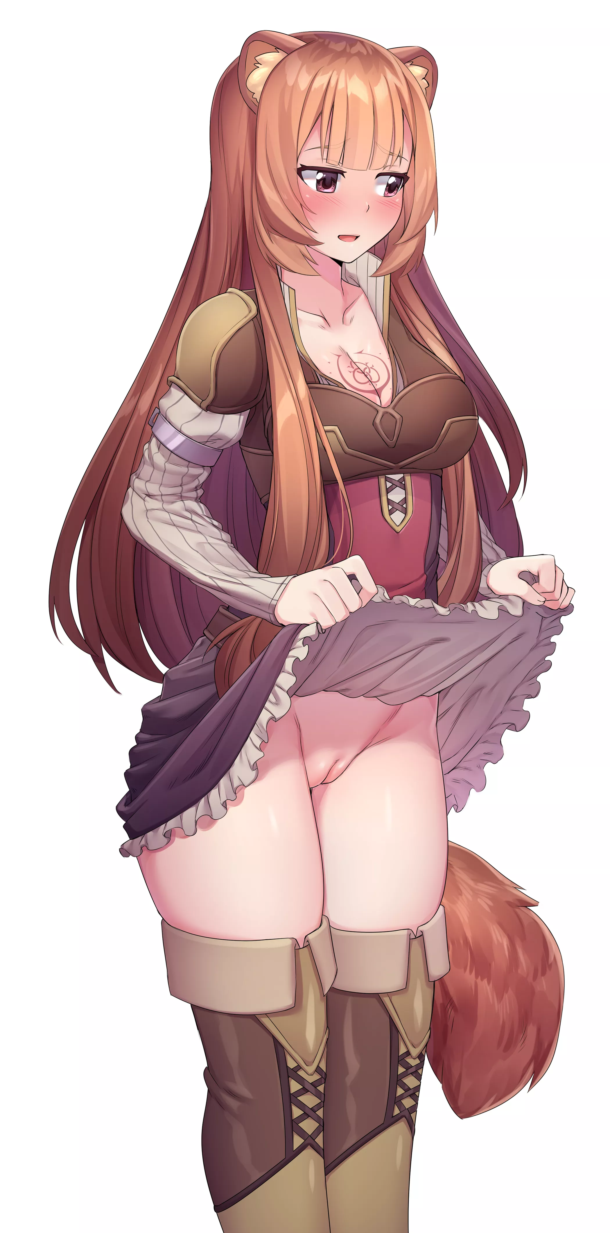 Raphtalia showing her pussy  posted by Pale_Representative8