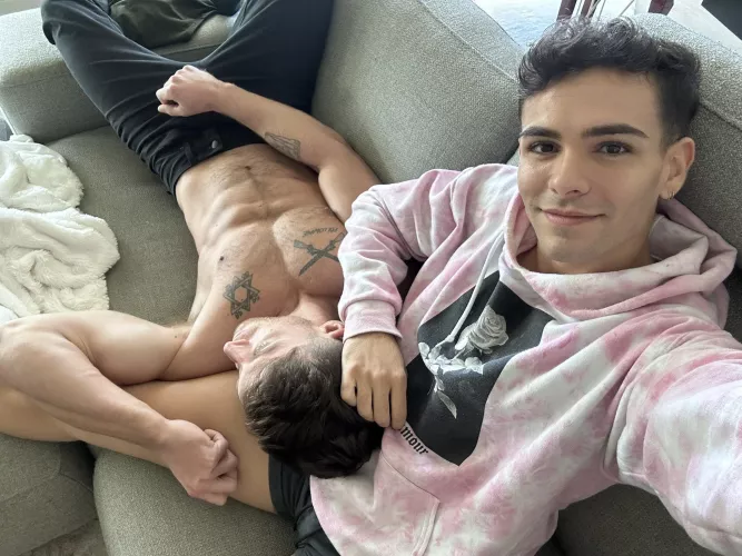 Roman & Barron cuddling 😍 by SLCJacks