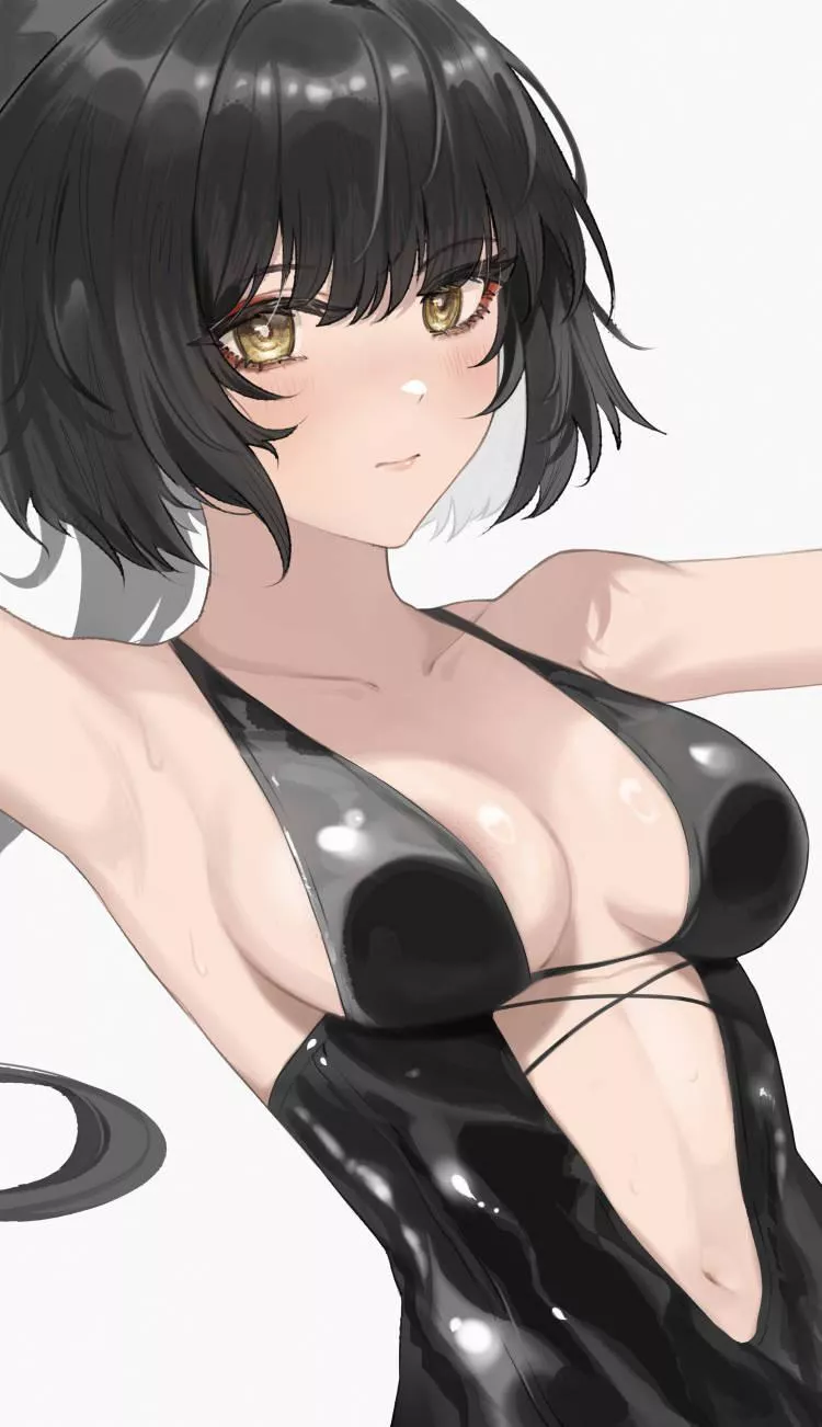 Rover in a shiny swimsuit posted by _bialt