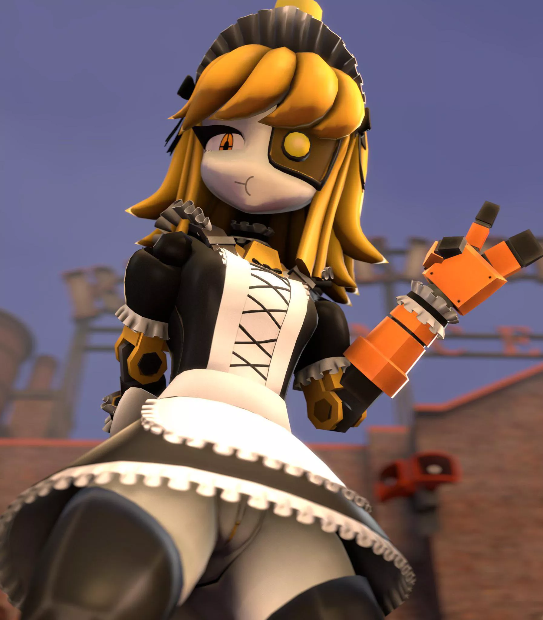 Sentry maid at ya service  posted by Goblin69693