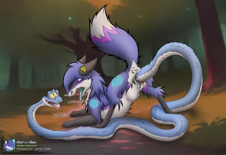 Skyli and Gary (srfx18) by _hazelHeart