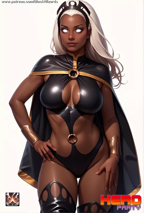 Storm's rocking a new look in the upcoming update. Check it out and enjoy! (Links below!) [Hero Party game] (Black Wizards) by BlackWizardsTeam