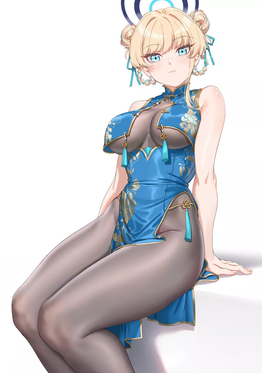Toki Blue Dress Beauty (fangxiang cuoluan ) [Blue Archive] posted by CorrupterSea