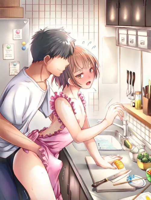 A cute and submissive housewife... by MamiSimp