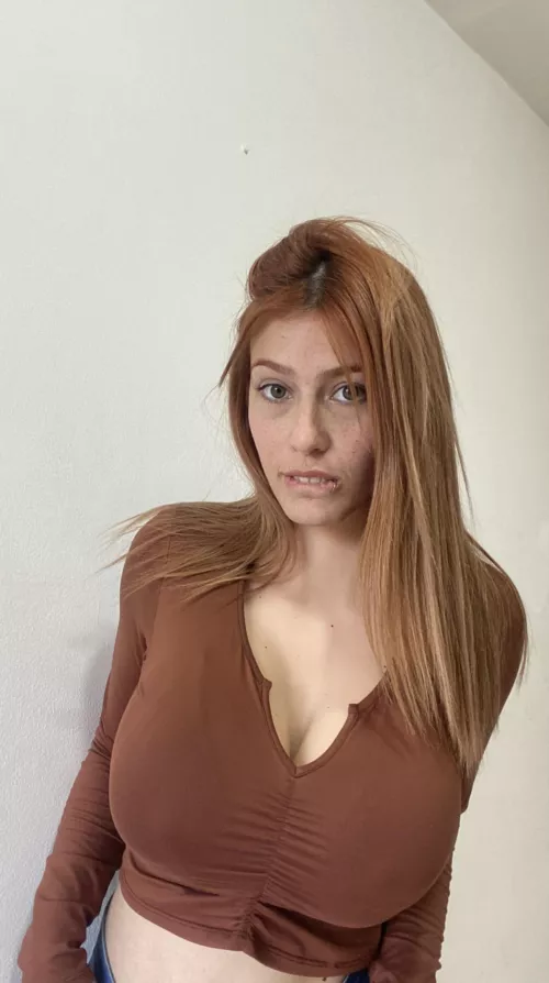 a redhead with great attributes... by HarmoniousEcho_