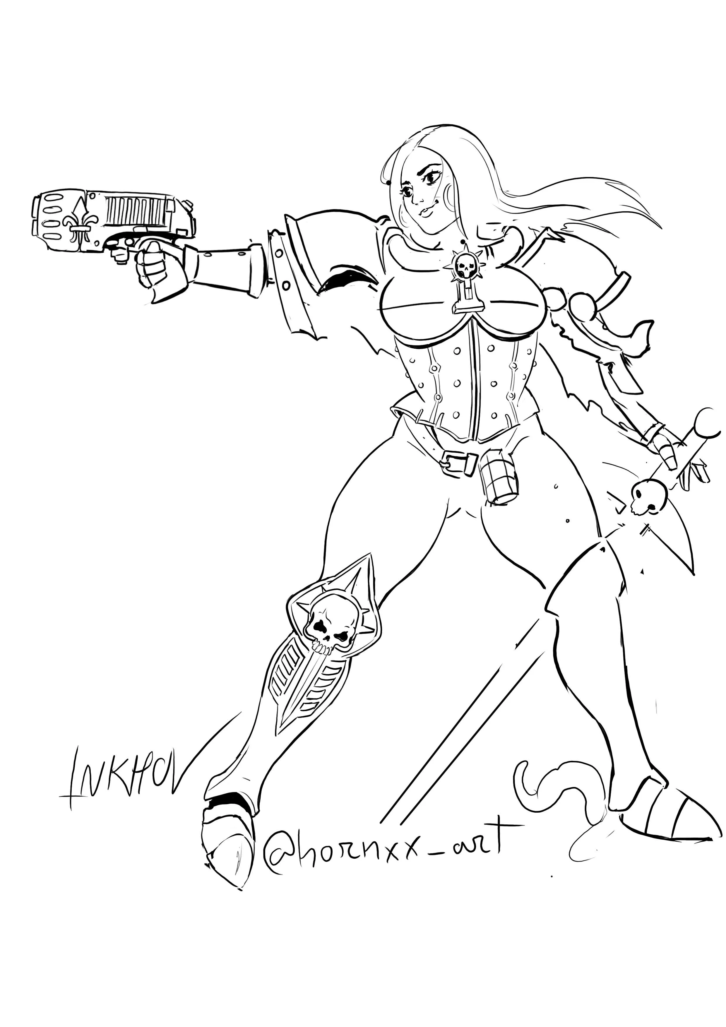 Adepta Wip (@hornxx_art) posted by InKhov