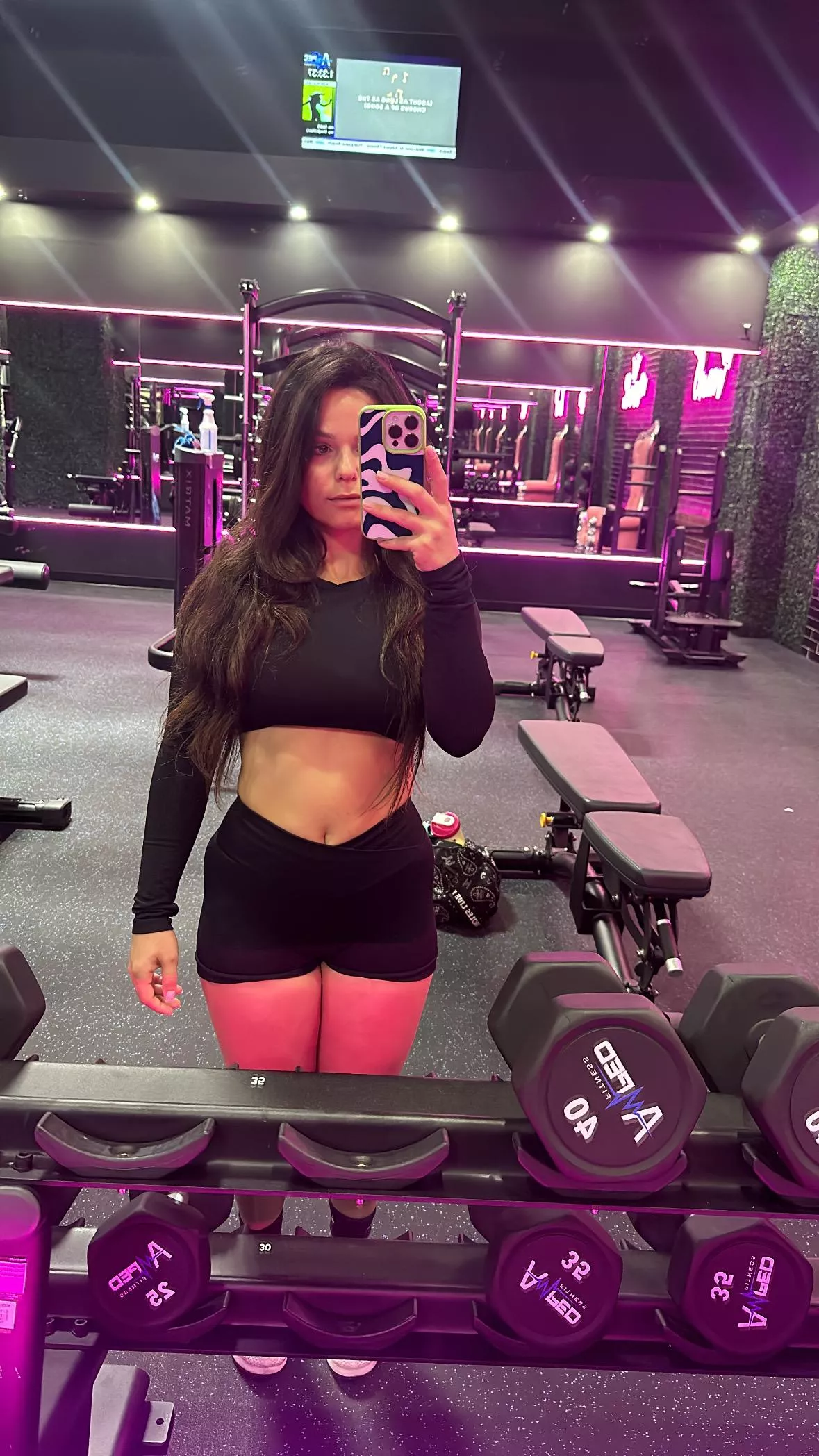 always in the gym so that my husband has a strong girl posted by thebestangel6363