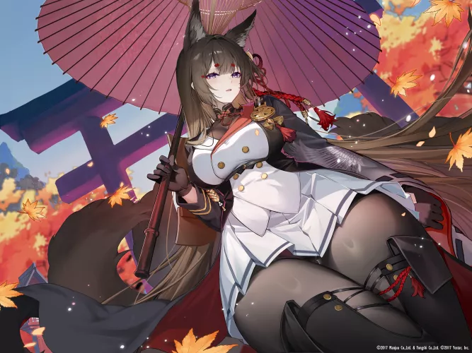 Amagi thighs  by verlene10