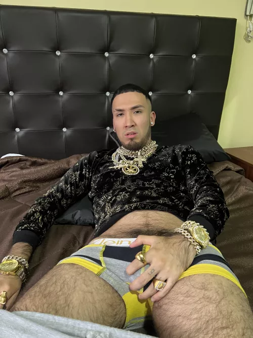 Any submissive bitch wanna spend the night with me today? This beds gonna burn haha Let the action begin  by ronaldocutemessi