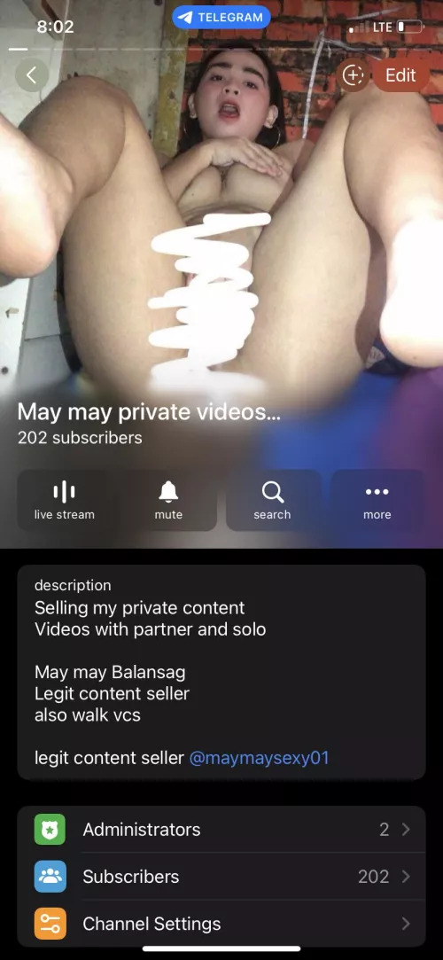 Available now for walk vcs content private channel tg @maymaysexy01  by Flat_Tonight1665