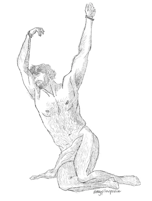 Billy Butcher all tied up... 👁️👁️ [the boys] (art by me)  by mypillowprincee