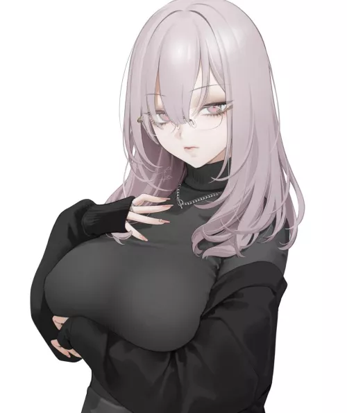 Black Turtleneck  by CheetahSperm18