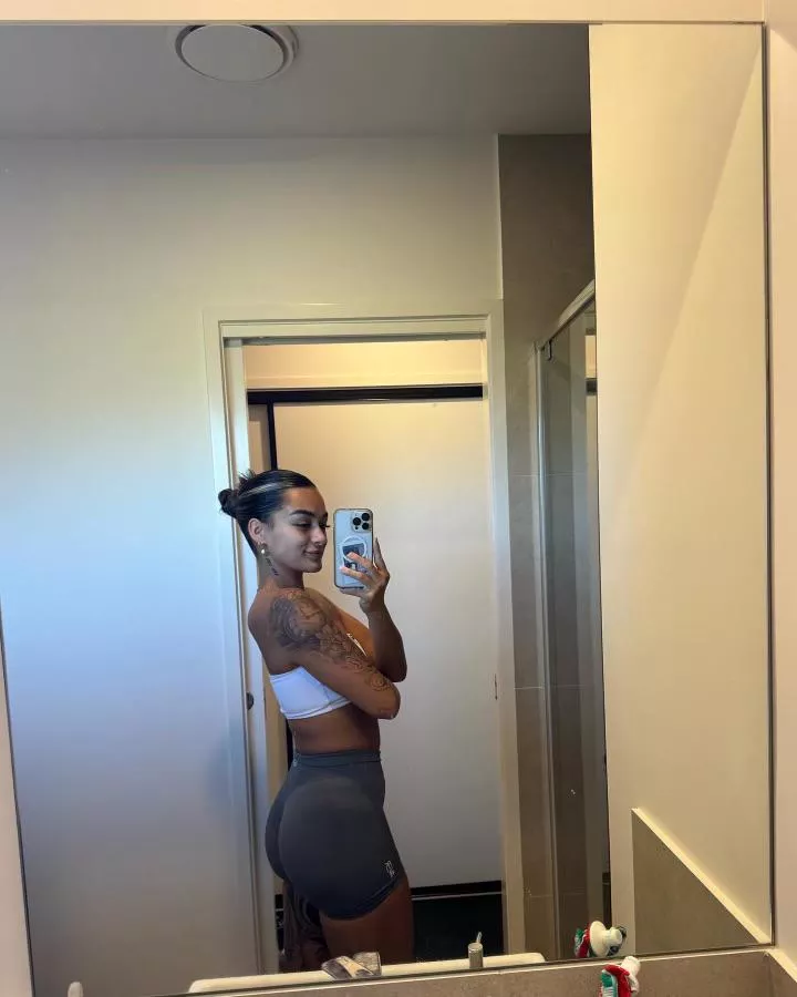 can you believe i worked out in this today? posted by testedoff