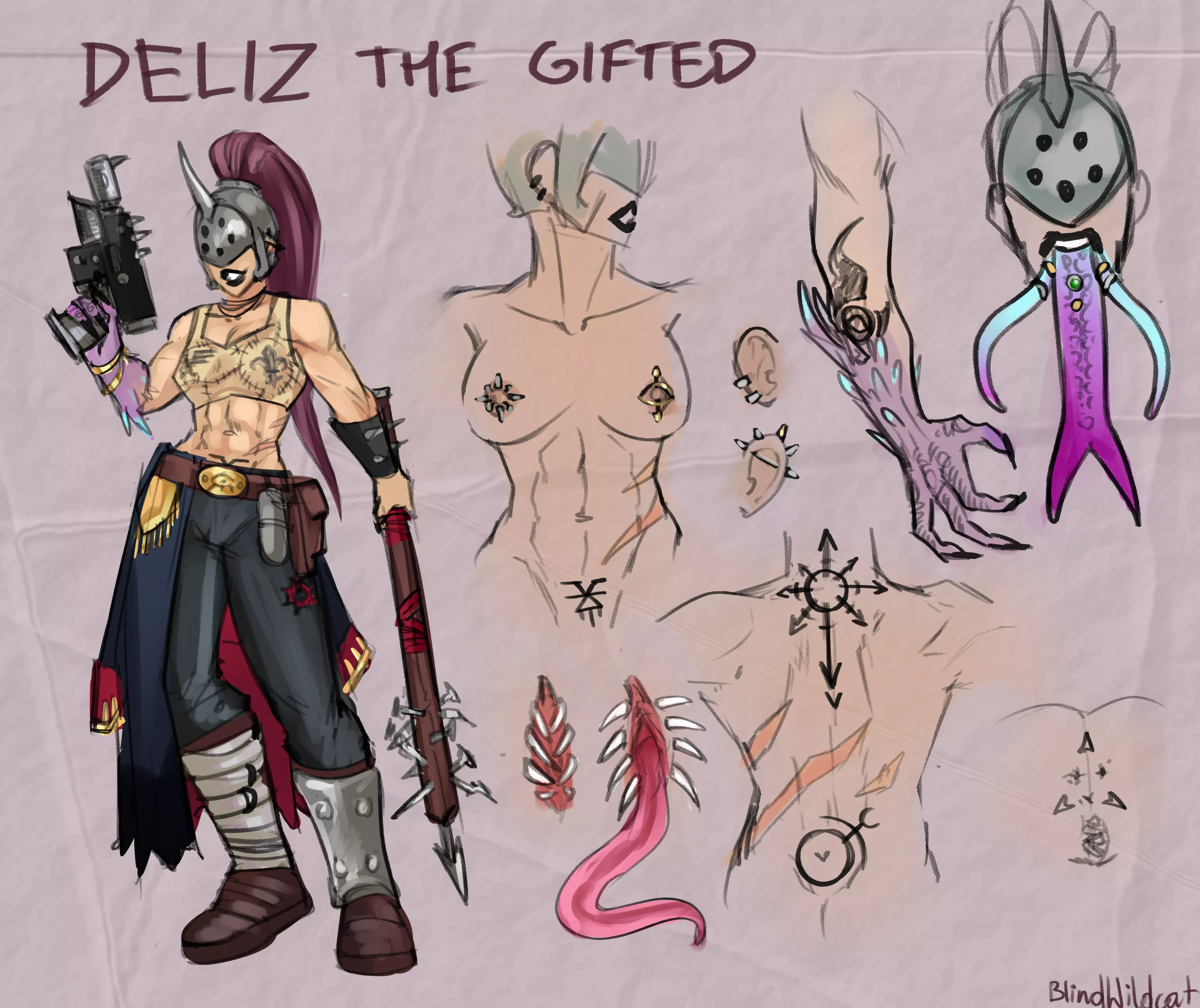 Deliz [BlindWildcat] posted by BlindWildcat