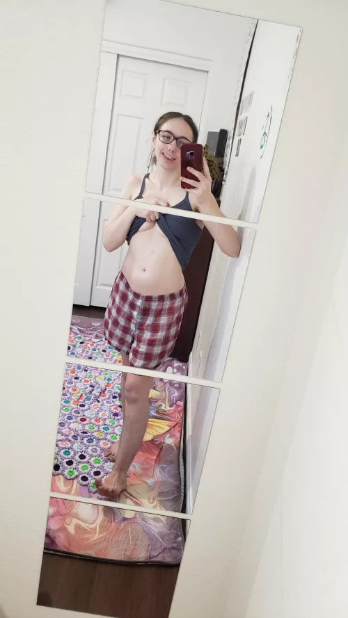 Fiance's boxers are always more comfy than my own panties  by SketchyLady_OF