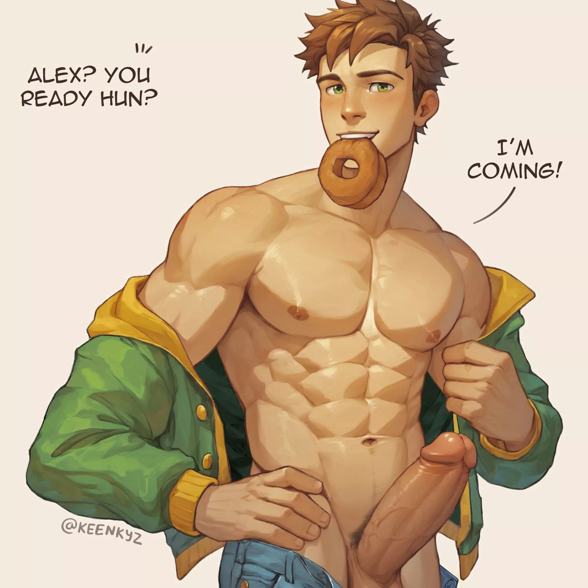 Getting ready (OG art/@keenkyz) posted by rossequartz