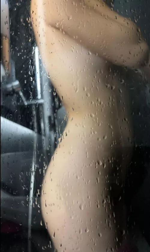 Getting wet with the shower girl by emillysweett