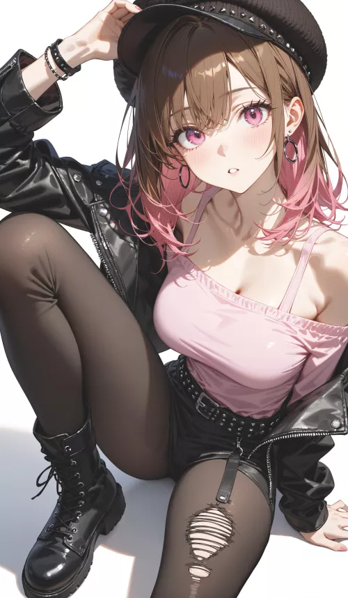 Grunge/Pink Girlfriend  by CheetahSperm18