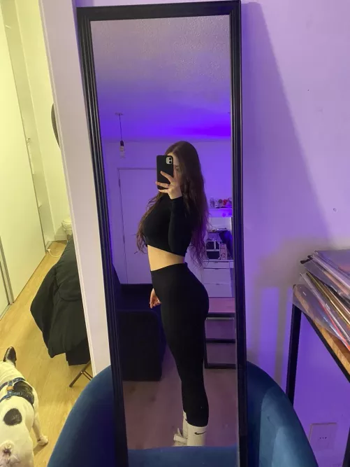 gym ootd :), what do you think my focus was todayyy by i-fuck-fans