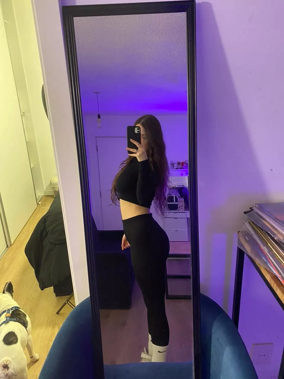 gym ootd :), what do you think my focus was todayyy posted by i-fuck-fans