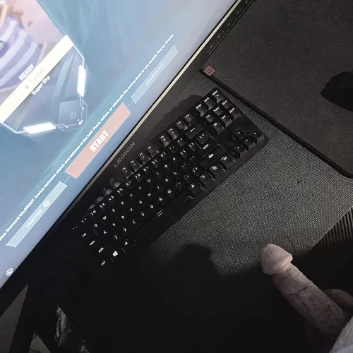 I got hard in between games  by Unlikely-Mode9600