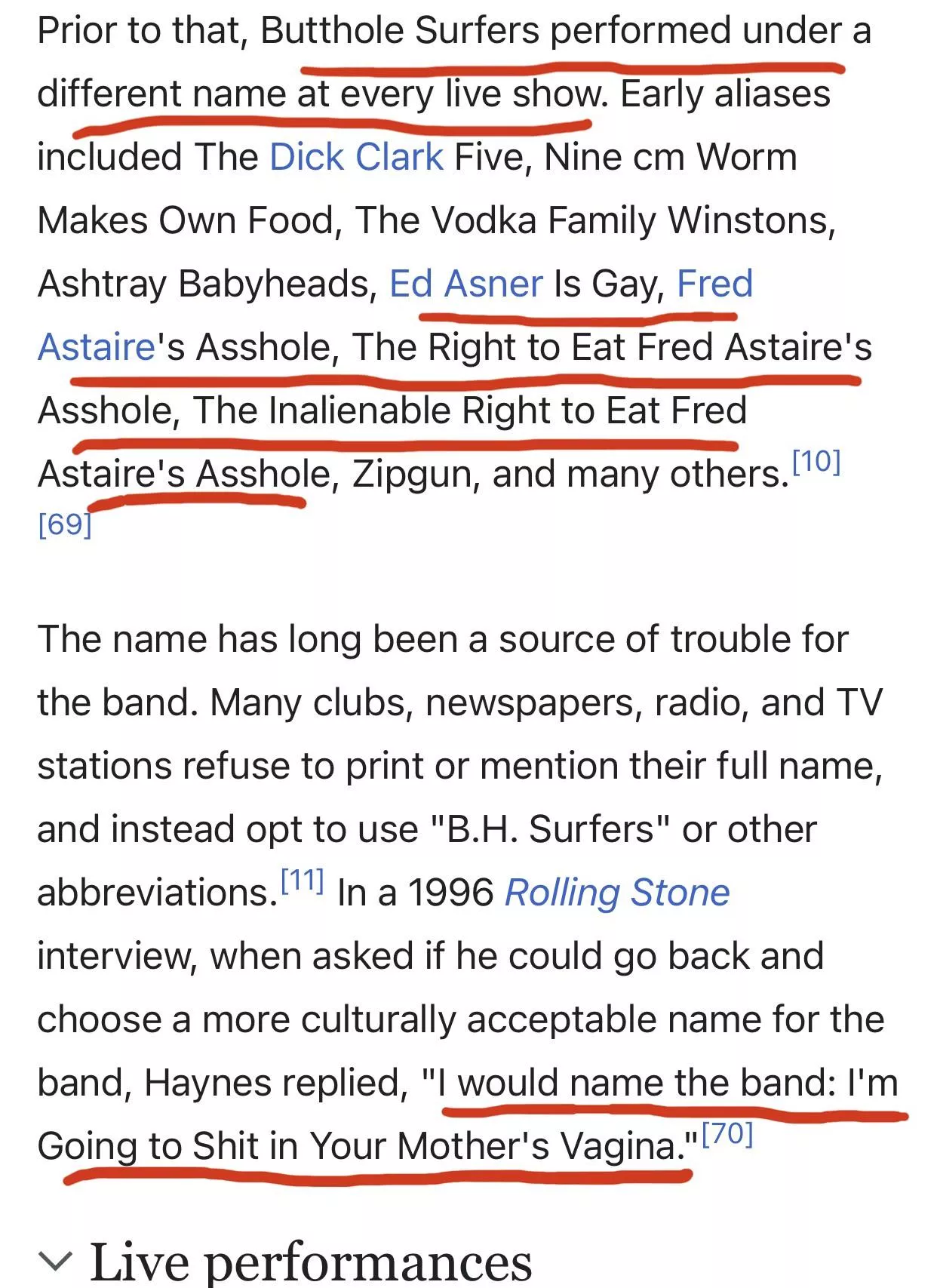 I had no idea that the Butthole Surfers rocked this hard posted by kas96b