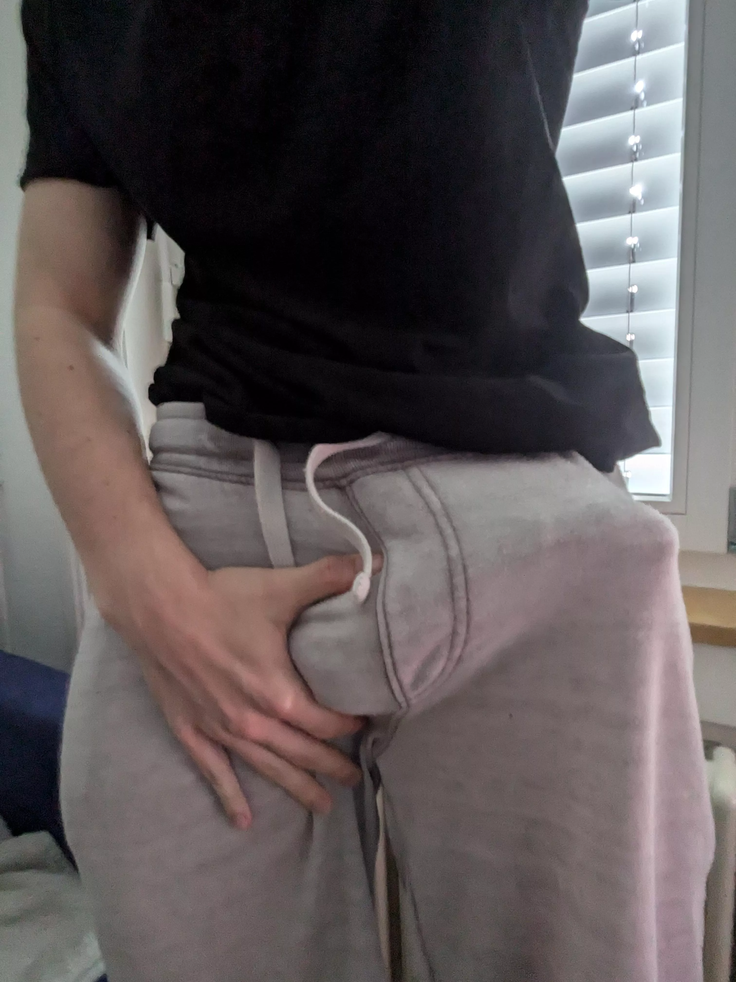 Just me in grey shorts... Hard (26) posted by MarcusMenom