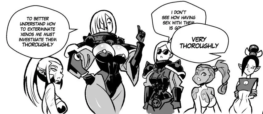 Justify the Horny by KukuruyoArt posted by ChaosMarine123